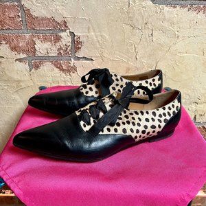 John Fluevog Presence-Notion, Cheetah Print, Size 11